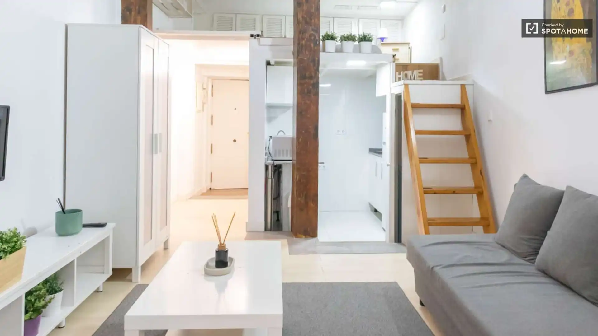 Estudio para compartir en  Madrid Capital con Aire acondicionado, Calefacción y Terraza