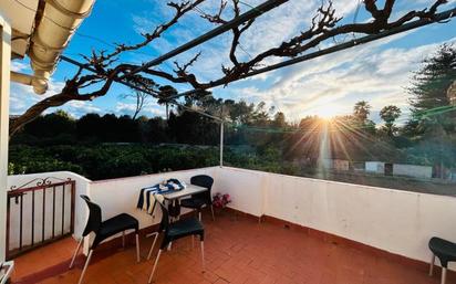 Terrace of House or chalet for sale in Dénia  with Air Conditioner, Terrace and Balcony