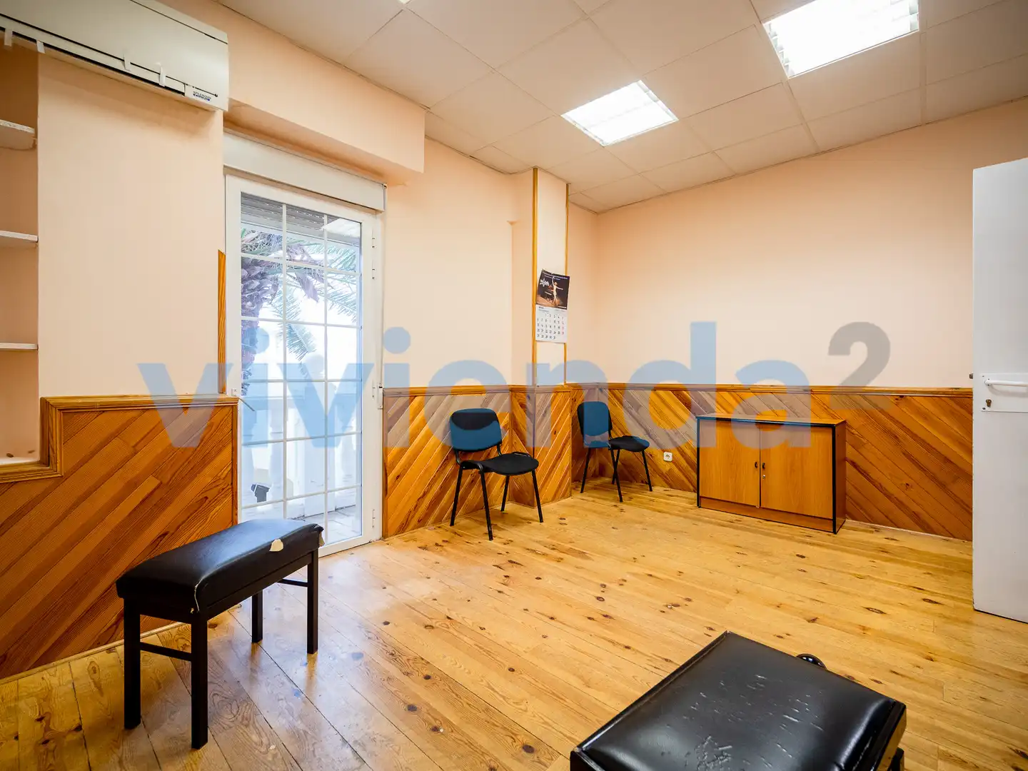 Büro zur Miete in Madrid mit Klimaanlage, Heizung und Terrasse