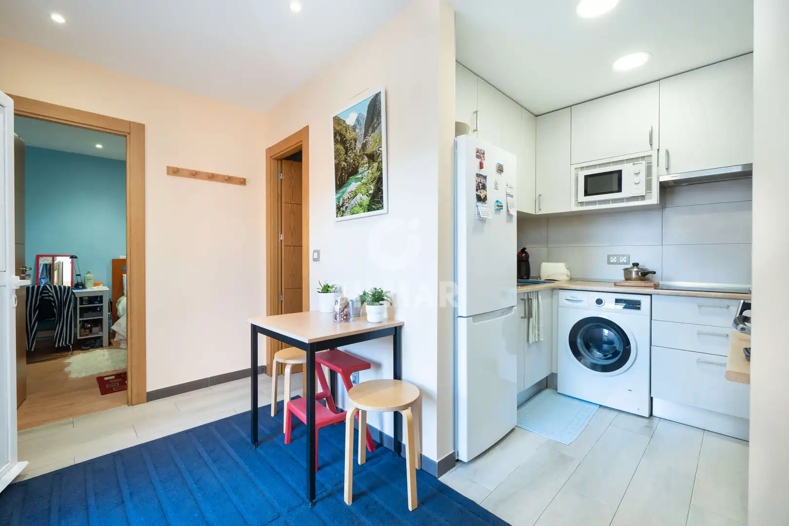 Cocina de Casa adosada en venta en Madrid con Calefacción, Jardín privado y Amueblado