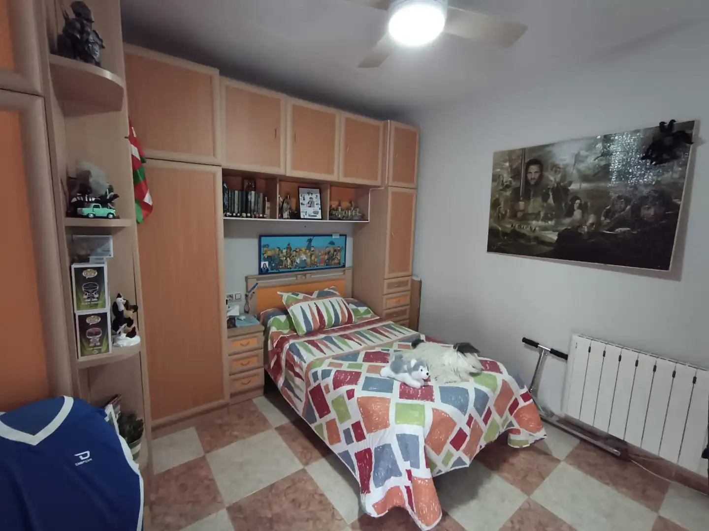 Schlafzimmer von Einfamilien-Reihenhaus zum Verkauf in Jaén mit Klimaanlage, Heizung und Terrasse