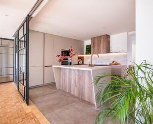 Kitchen of Flat to rent in  Madrid Capital  with Air Conditioner, Terrace and Balcony