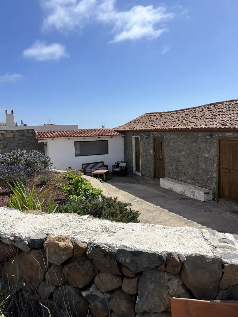 Außenansicht von Haus oder Chalet zur Miete in Adeje mit Klimaanlage, Privatgarten und Terrasse