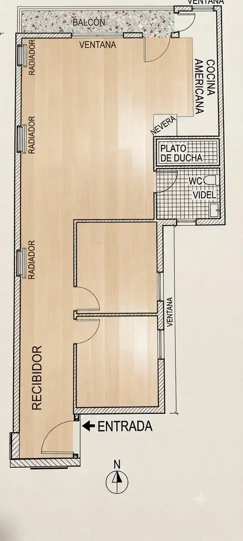 Piso con terraza en venta en Calle MARINA, imagen 48