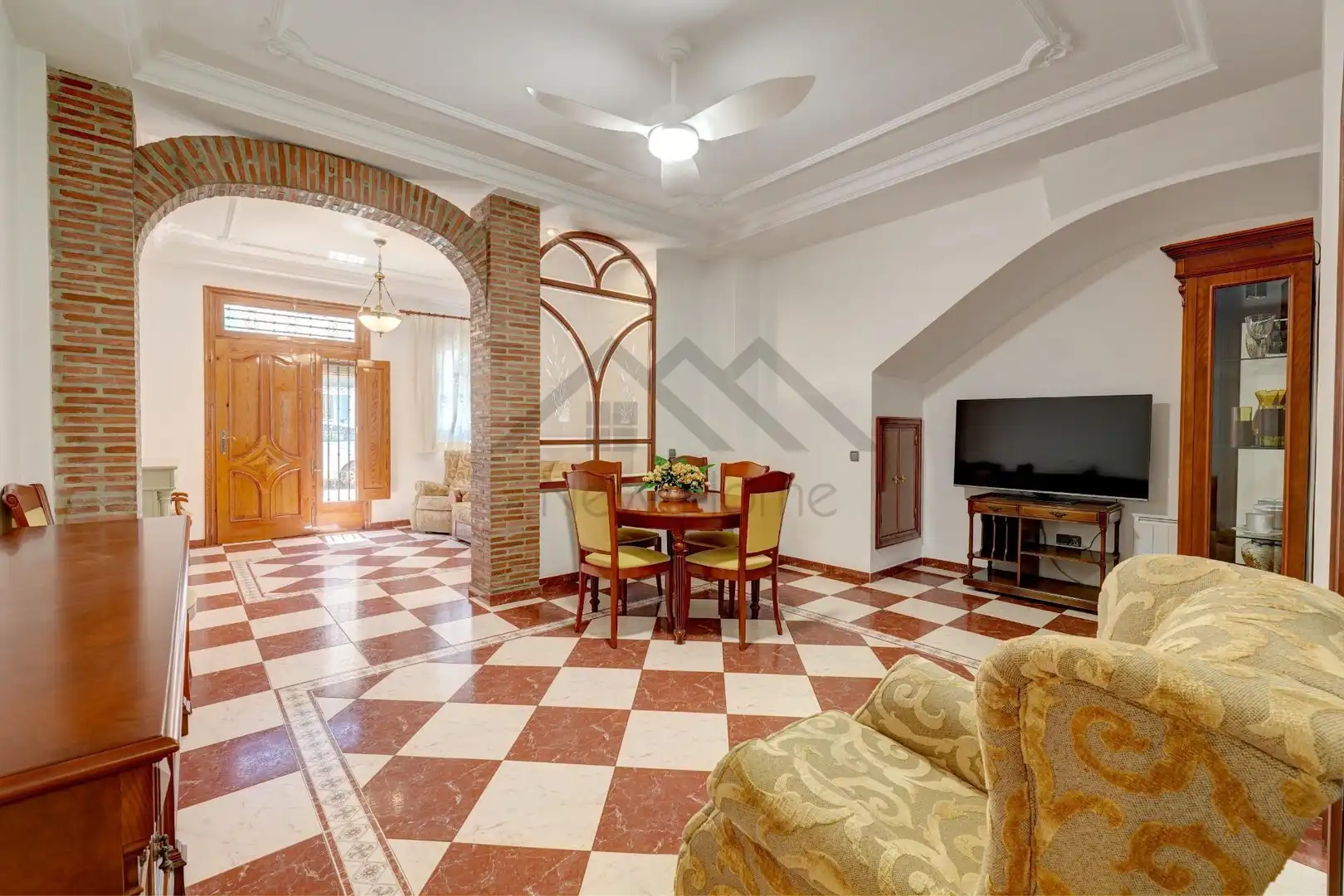 Sala de estar de Finca rústica en venta en La Pobla de Vallbona con Trastero