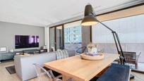 Living room of Flat for sale in  Madrid Capital  with Heating, Parquet flooring and Terrace