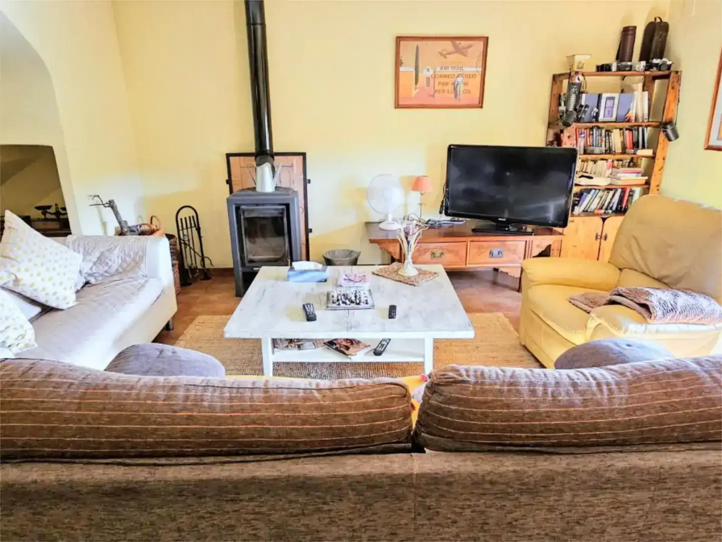 Sala de estar de Piso en venta en Grajera, Segovia