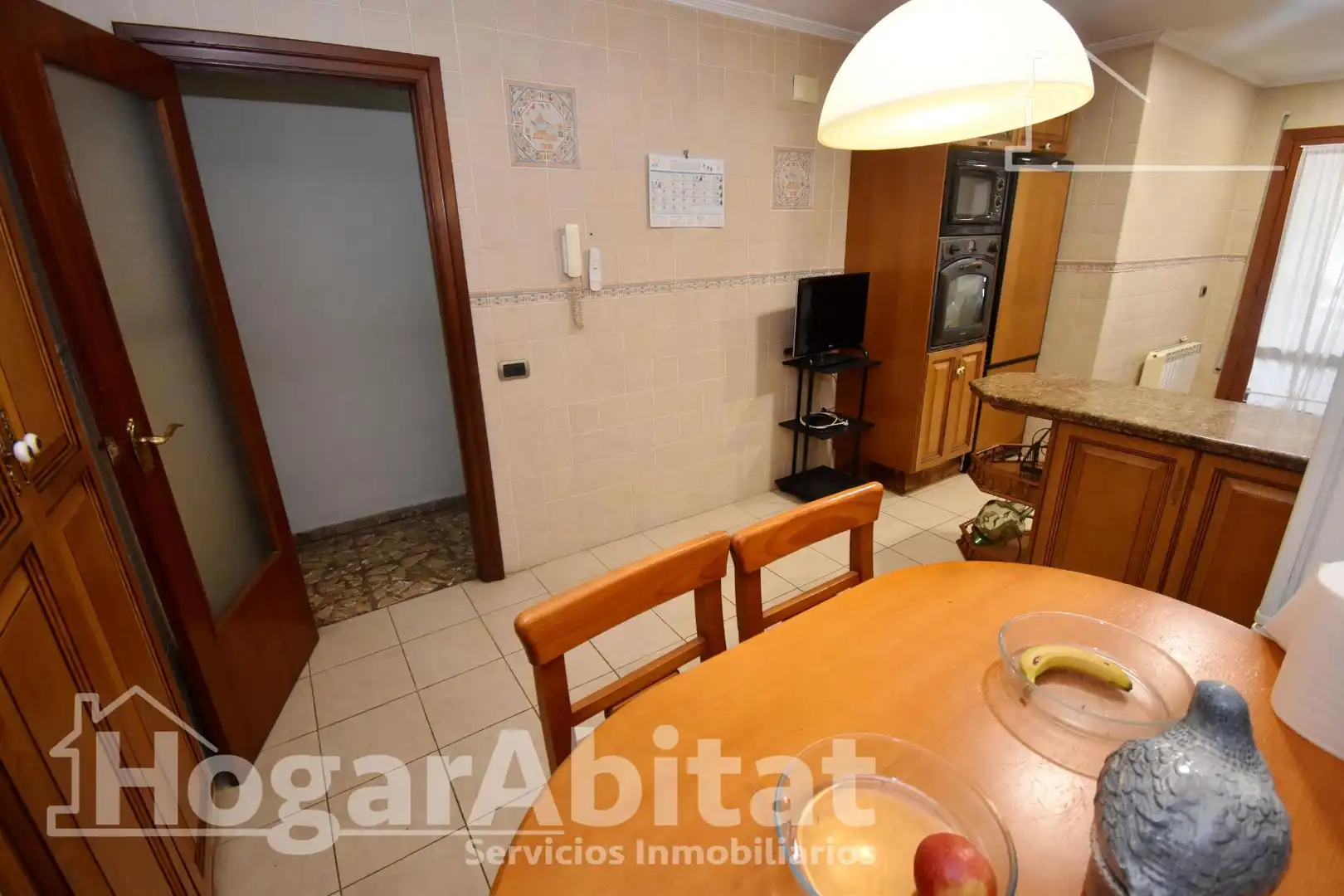 Kitchen of Flat for sale in Vila-real  with Air Conditioner, Heating and Furnished