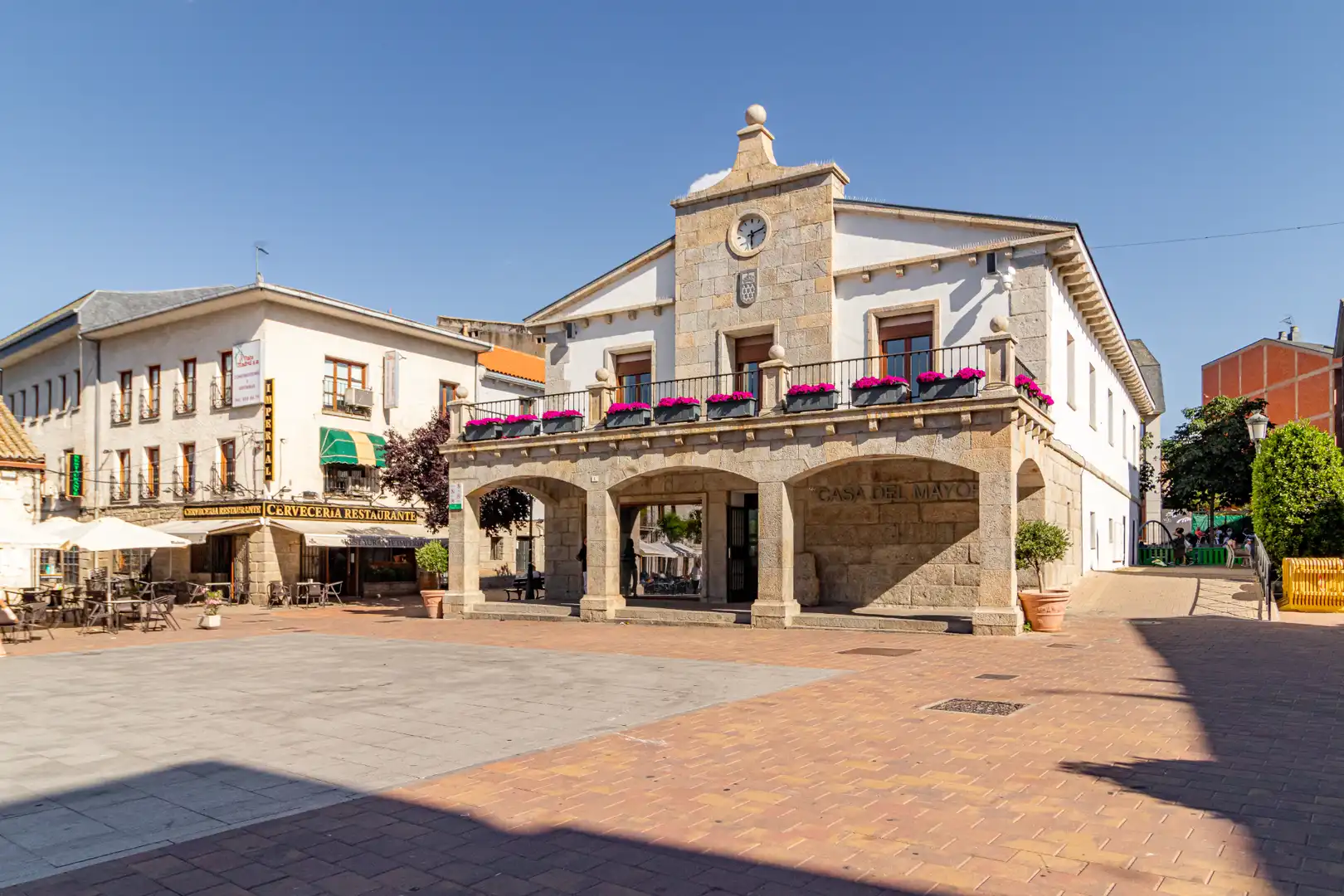 Vista exterior de Pis en venda en Galapagar amb Calefacció, Parquet i Terrassa