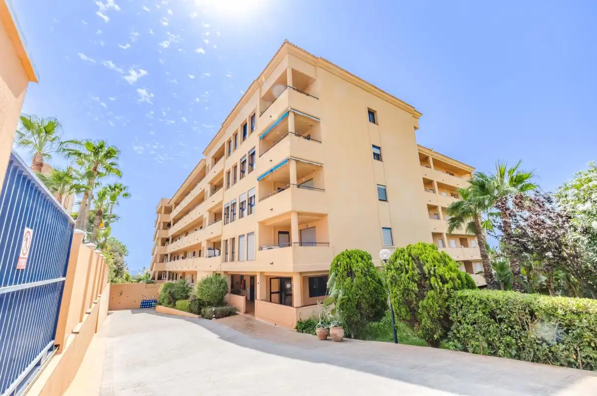 Exterior view of Flat for sale in Manilva  with Air Conditioner, Heating and Terrace