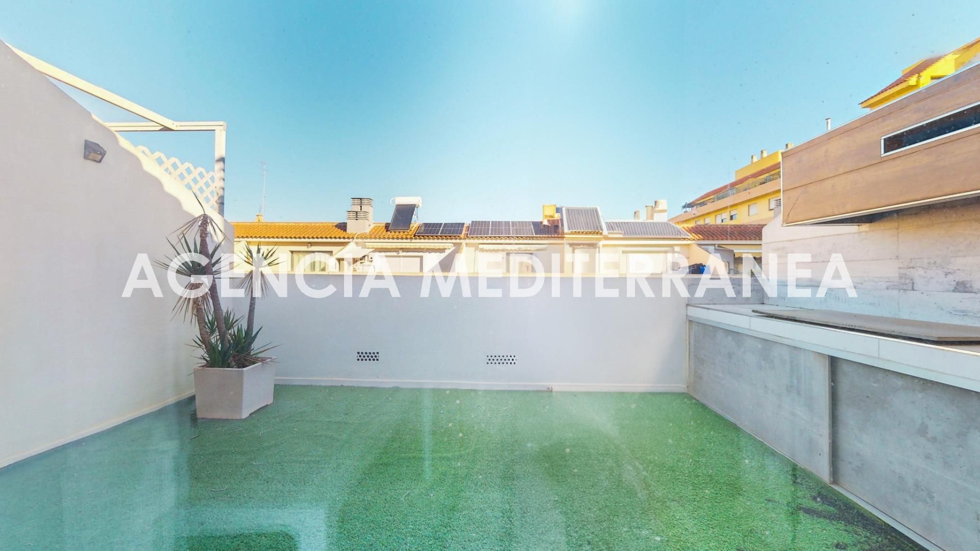 Terrace of Single-family semi-detached for sale in Bonrepòs i Mirambell  with Air Conditioner, Heating and Terrace