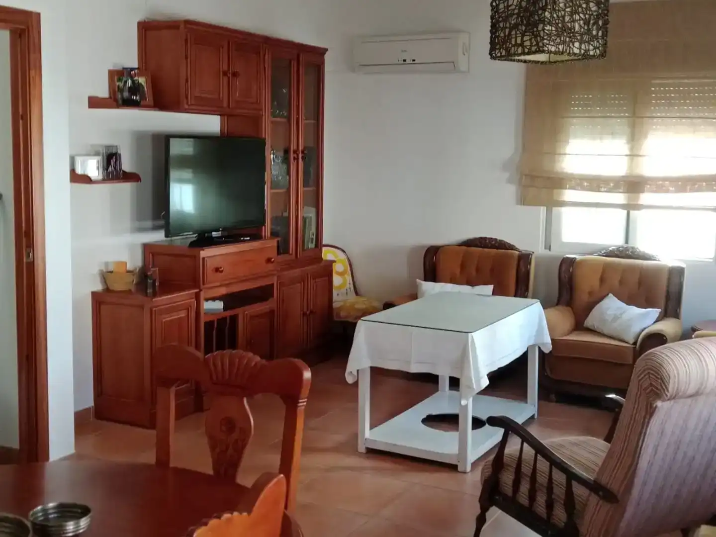Sala d'estar de Pis en venda en La Puerta de Segura amb Aire condicionat, Moblat i Balcó
