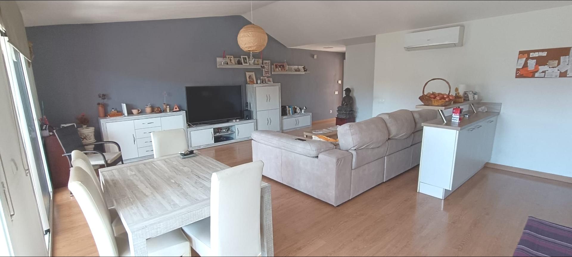 Living room of Flat for sale in Calafell  with Heating, Private garden and Parquet flooring