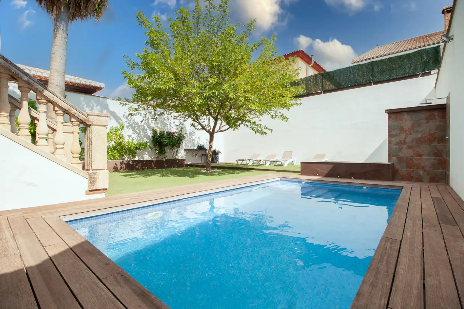 Piscina de Casa o chalet en venta en Gójar con Aire acondicionado, Calefacción y Jardín privado