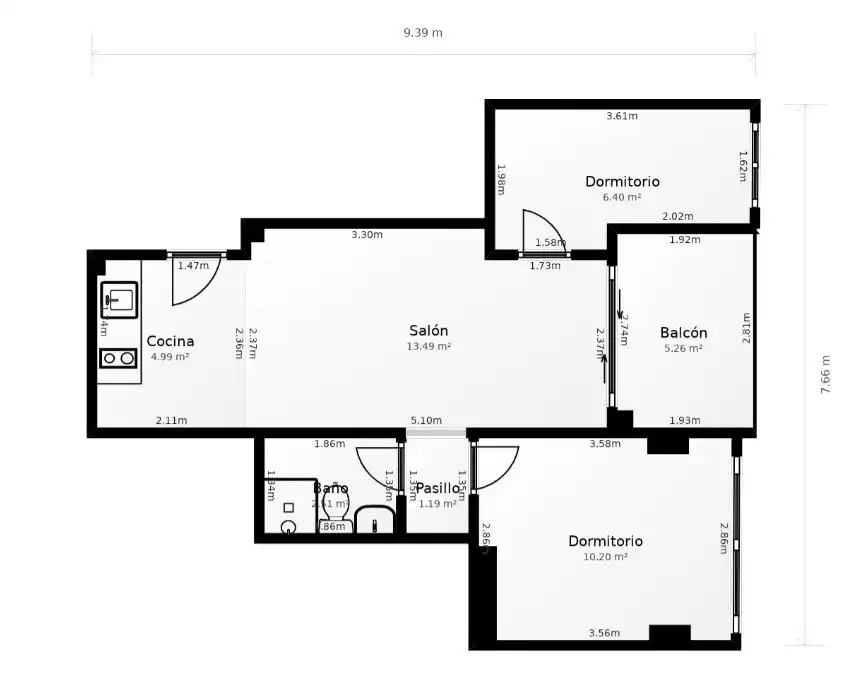 Apartament amb piscina en venda a Calle ORIHUELA, imagen 34