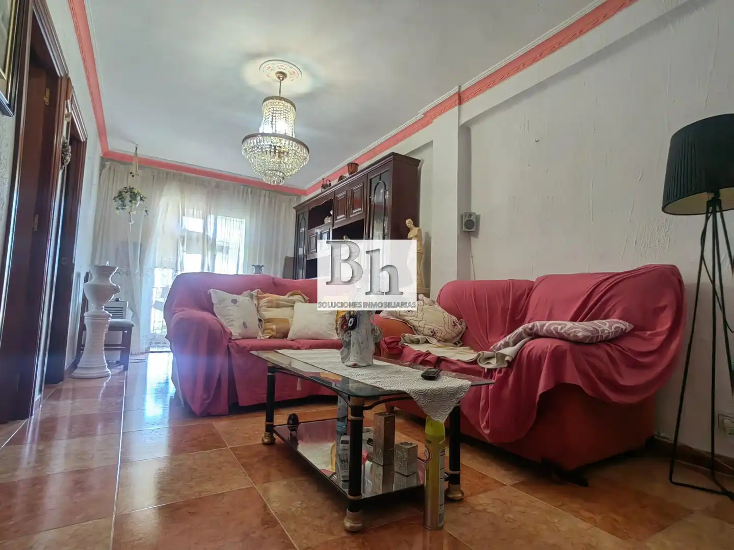 Sala de estar de Piso en venta en Málaga con Terraza