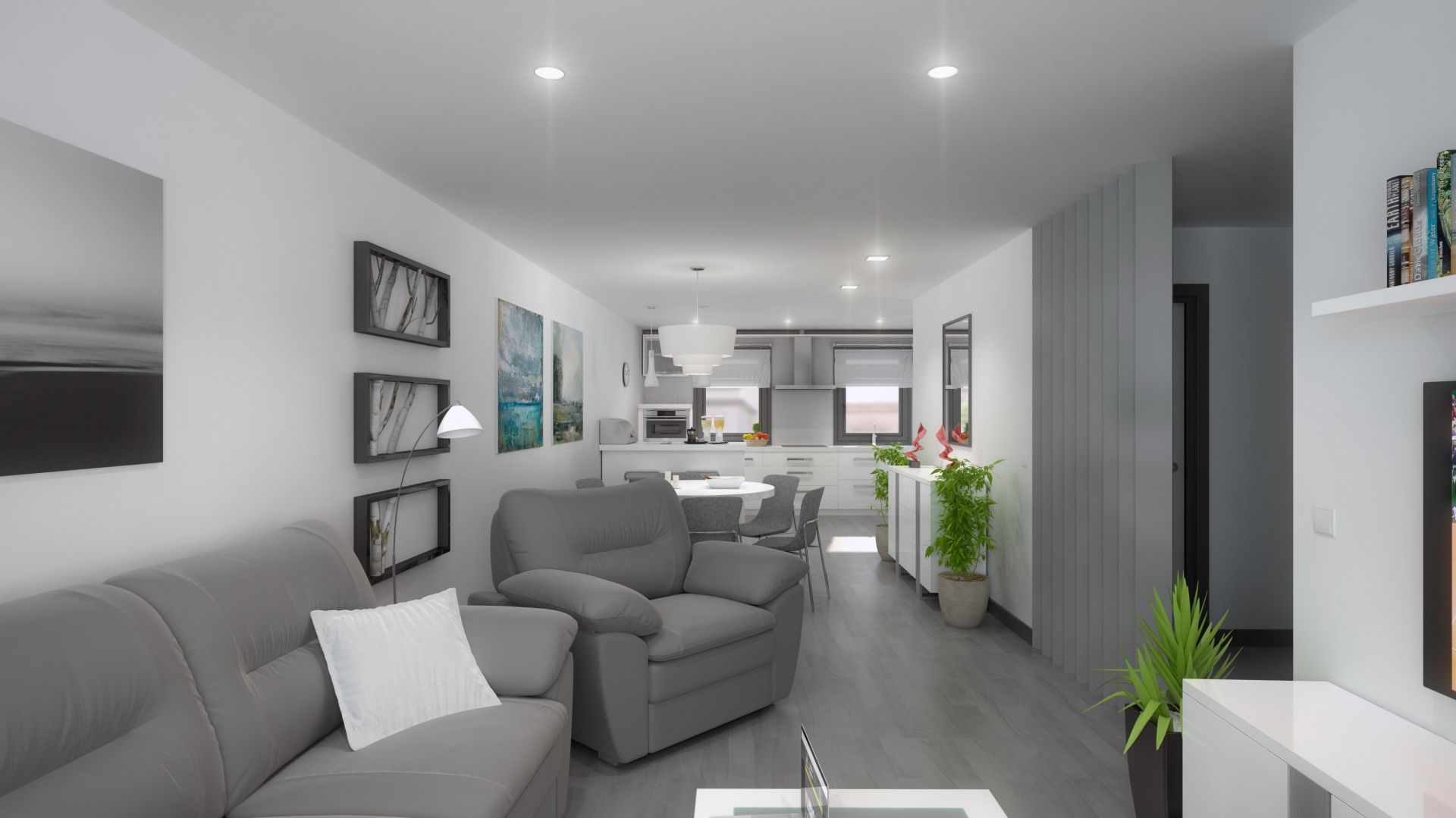 Sala d'estar de Pis de lloguer en Sabadell amb Balcó