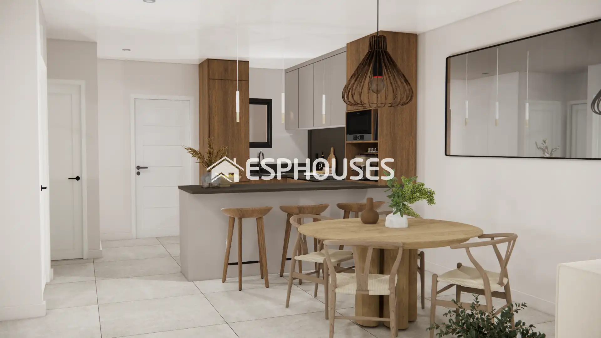 Cocina de Ático en venta en Rojales con Terraza y Balcón