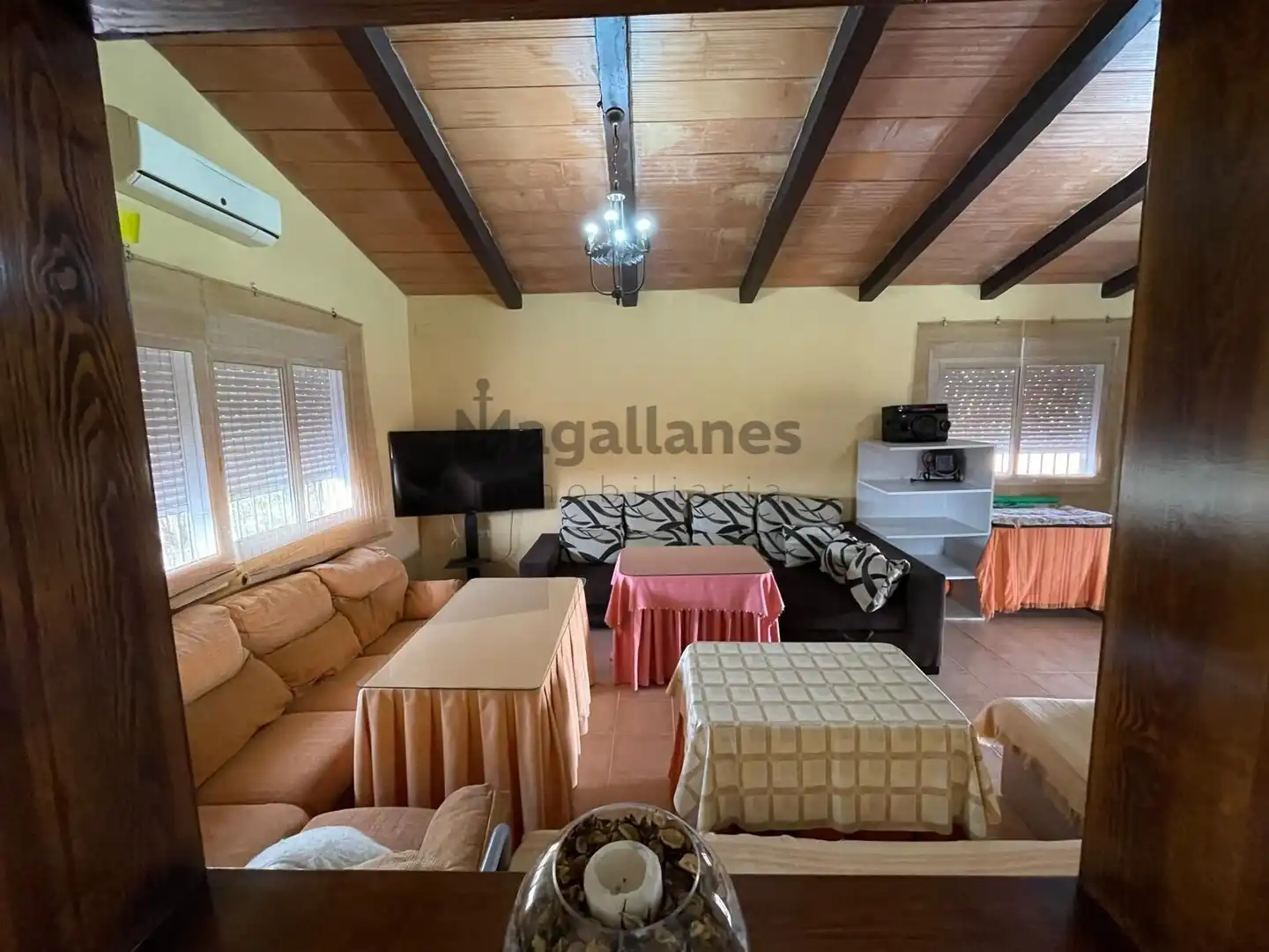 Living room of Houses for sale in Sanlúcar de Barrameda  with Storage room and Swimming Pool