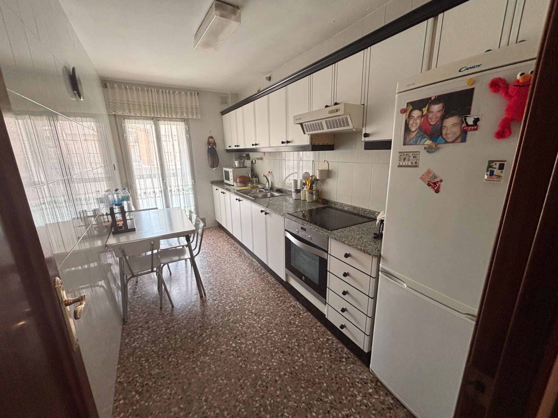 Kitchen of Flat for sale in  Lleida Capital  with Heating, Furnished and Oven