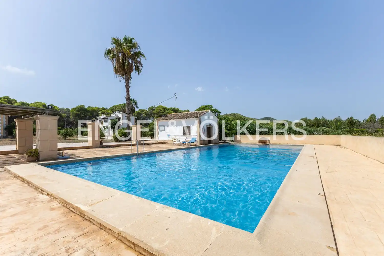 Piscina de Casa o xalet en venda en Jávea / Xàbia amb Aire condicionat, Calefacció i Jardí privat