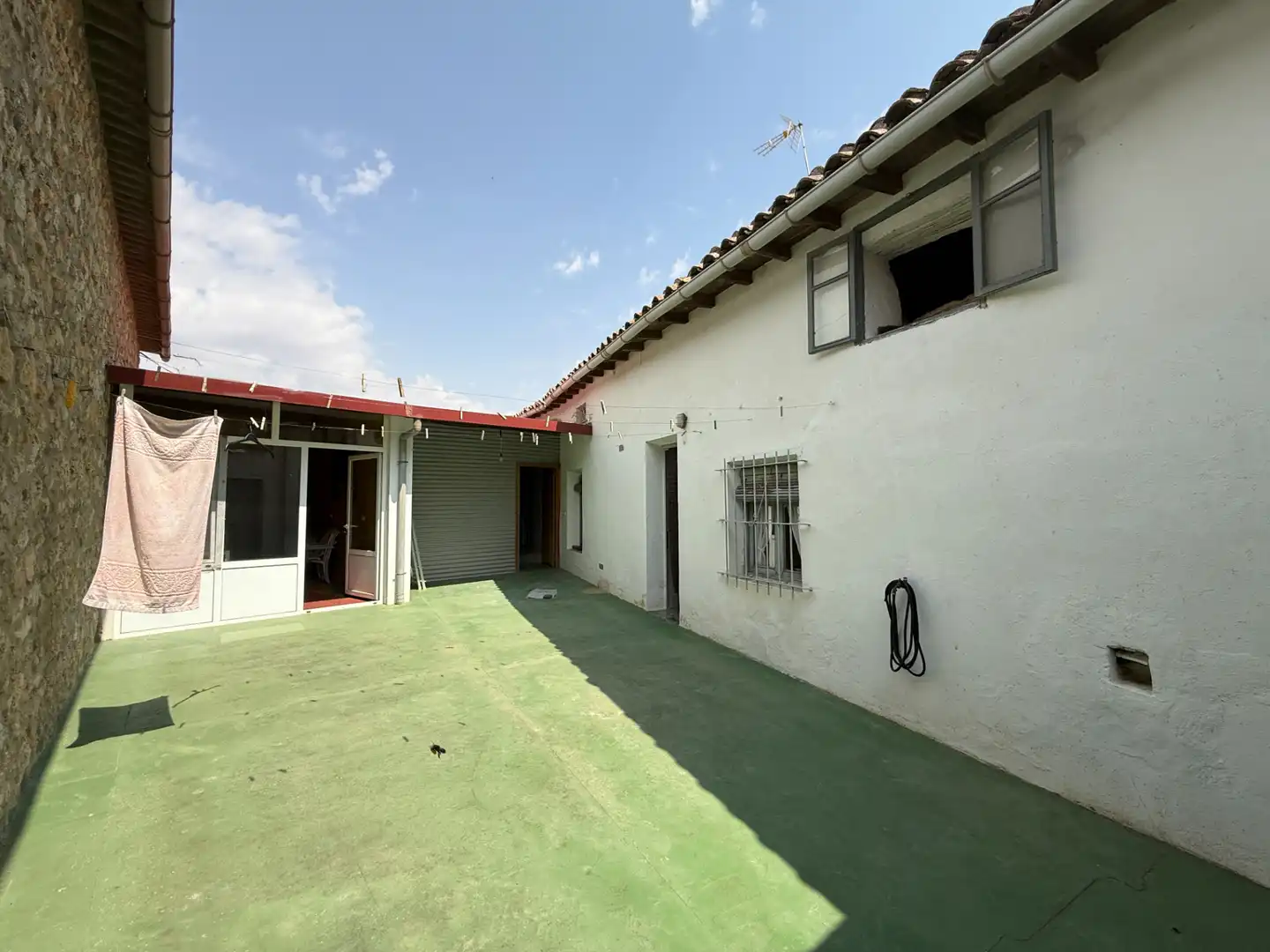 Vista exterior de Casa o chalet en venta en Boadilla de Rioseco con Amueblado, Horno y Lavadora