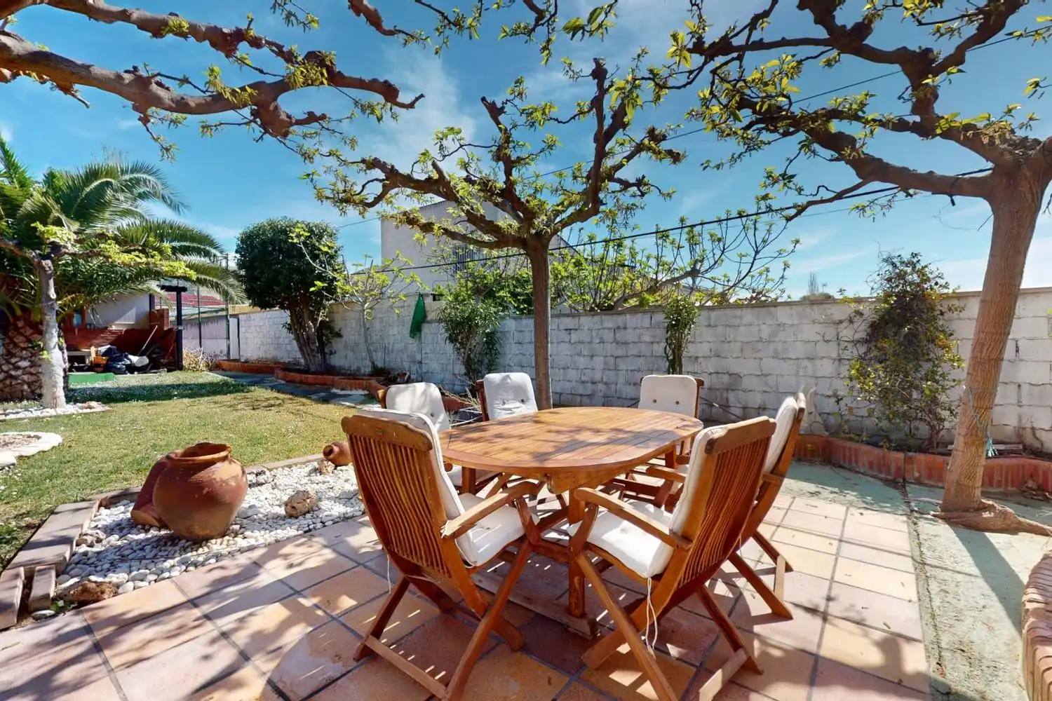 Jardín de Casa o chalet en venta en Alfajarín con Calefacción, Jardín privado y Terraza