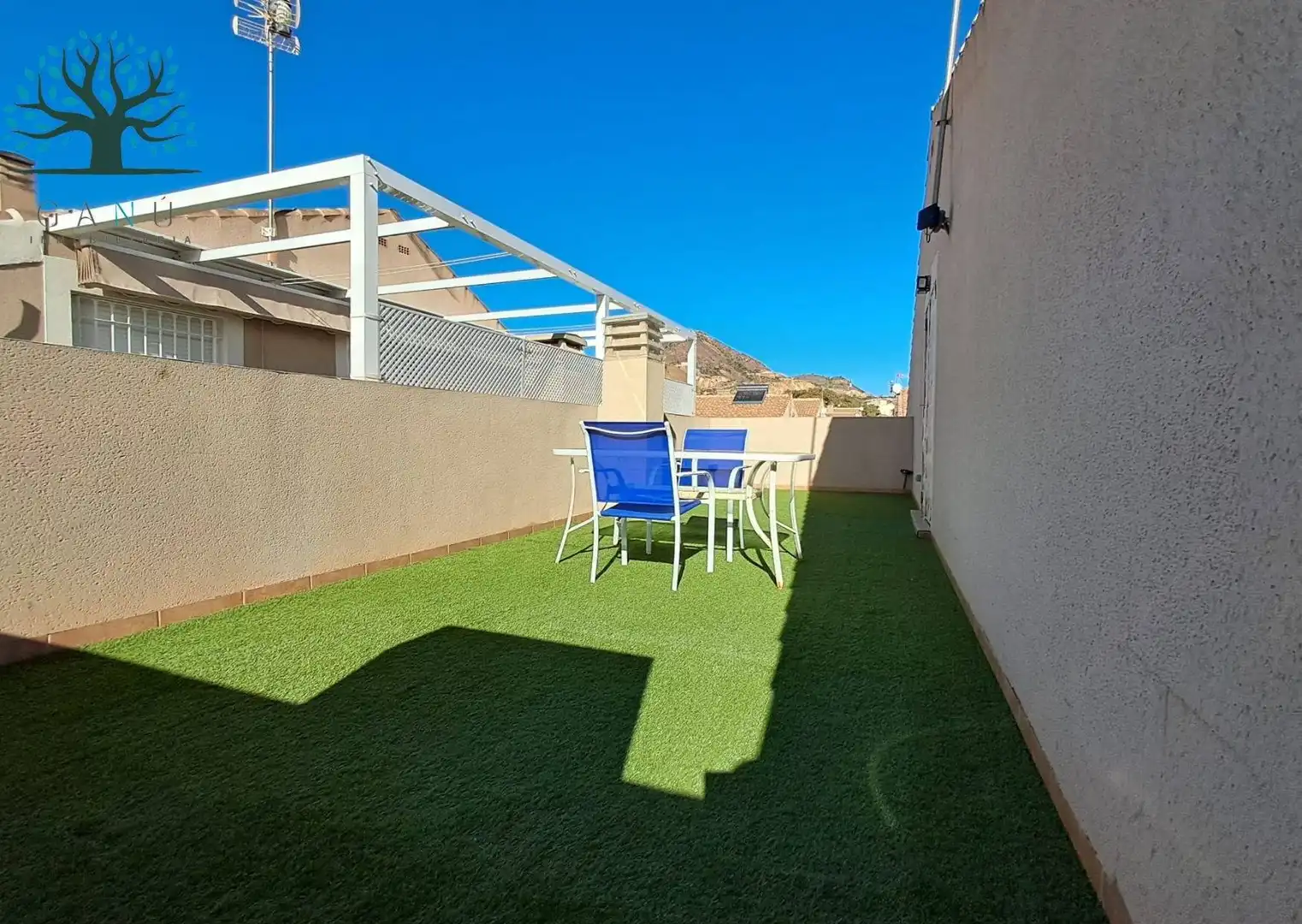 Terraza de Dúplex en venta en Mazarrón con Terraza, Trastero y Amueblado
