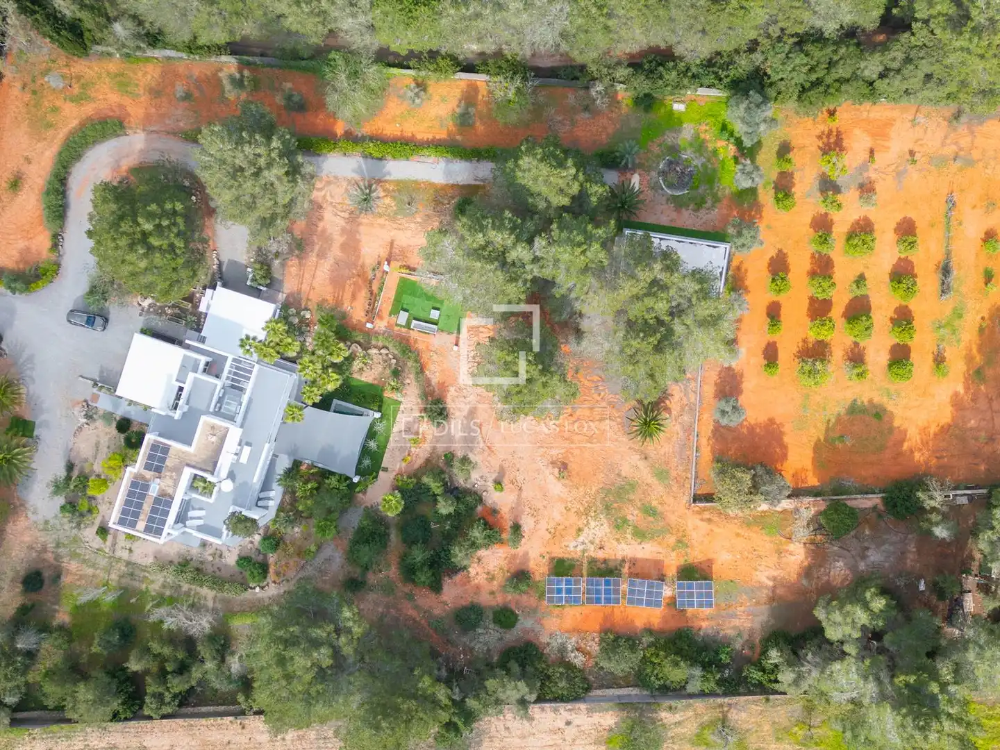 Garden of Houses for sale in Santa Eulària des Riu  with Air Conditioner, Heating and Terrace