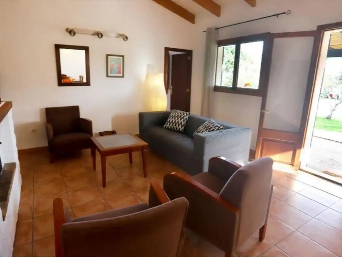 Sala d'estar de Finca rústica en venda en Son Servera