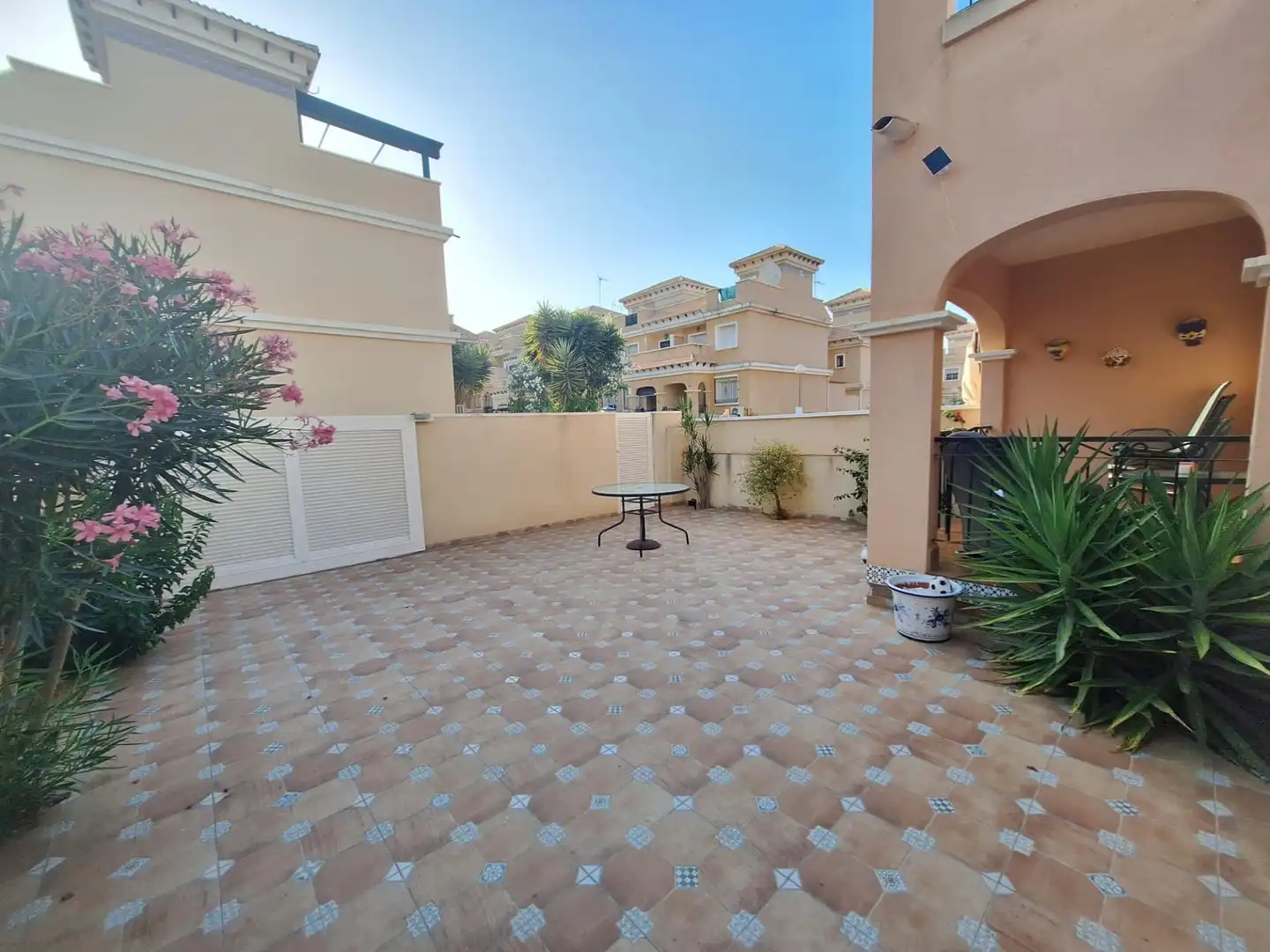 Terrace of Detached homes for rent in Orihuela  with Air Conditioner, Heating and Private garden