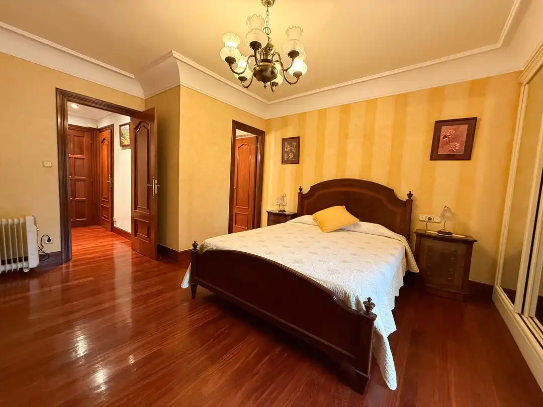 Bedroom of Flat for rent in Donostia - San Sebastián   with Oven, Washing machine and Microwave
