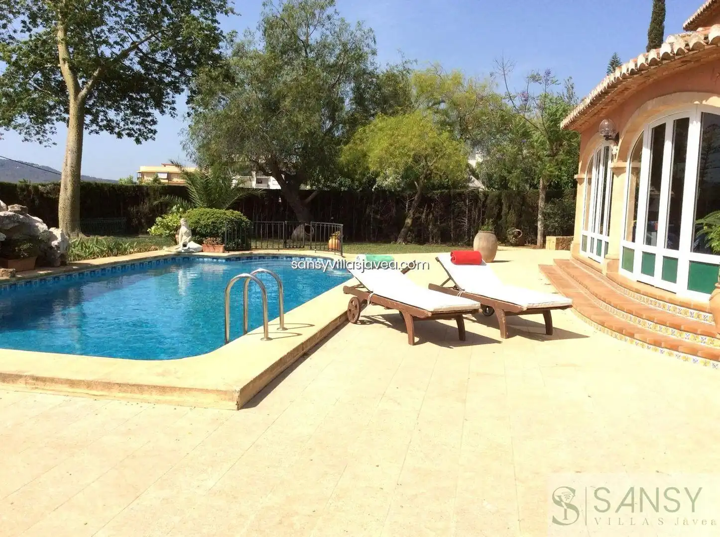 Swimming pool of Houses for sale in Jávea / Xàbia  with Air Conditioner, Storage room and Furnished