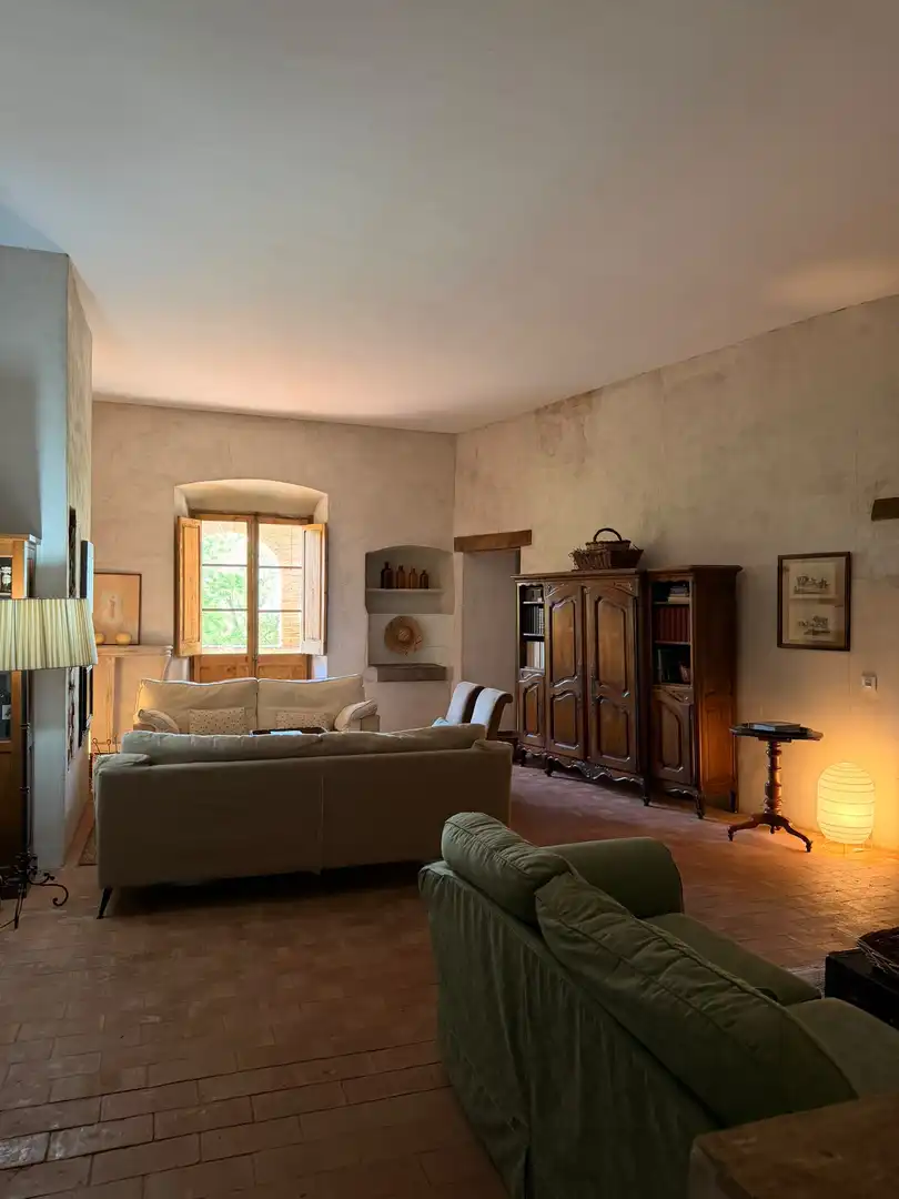 Sala de estar de Finca rústica en venta en Vilademuls