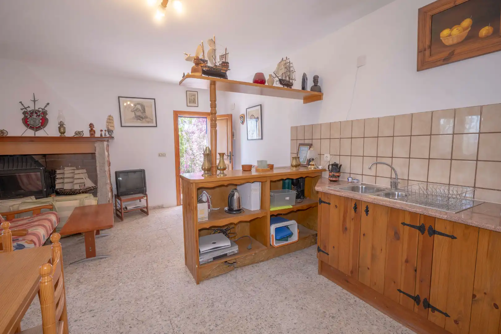 Cocina de Casa o chalet en venta en Válor con Calefacción, Jardín privado y Terraza