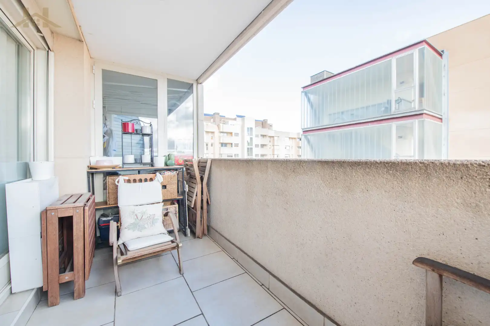 Balcony of Flat for sale in Madrid  with Air Conditioner, Heating and Terrace