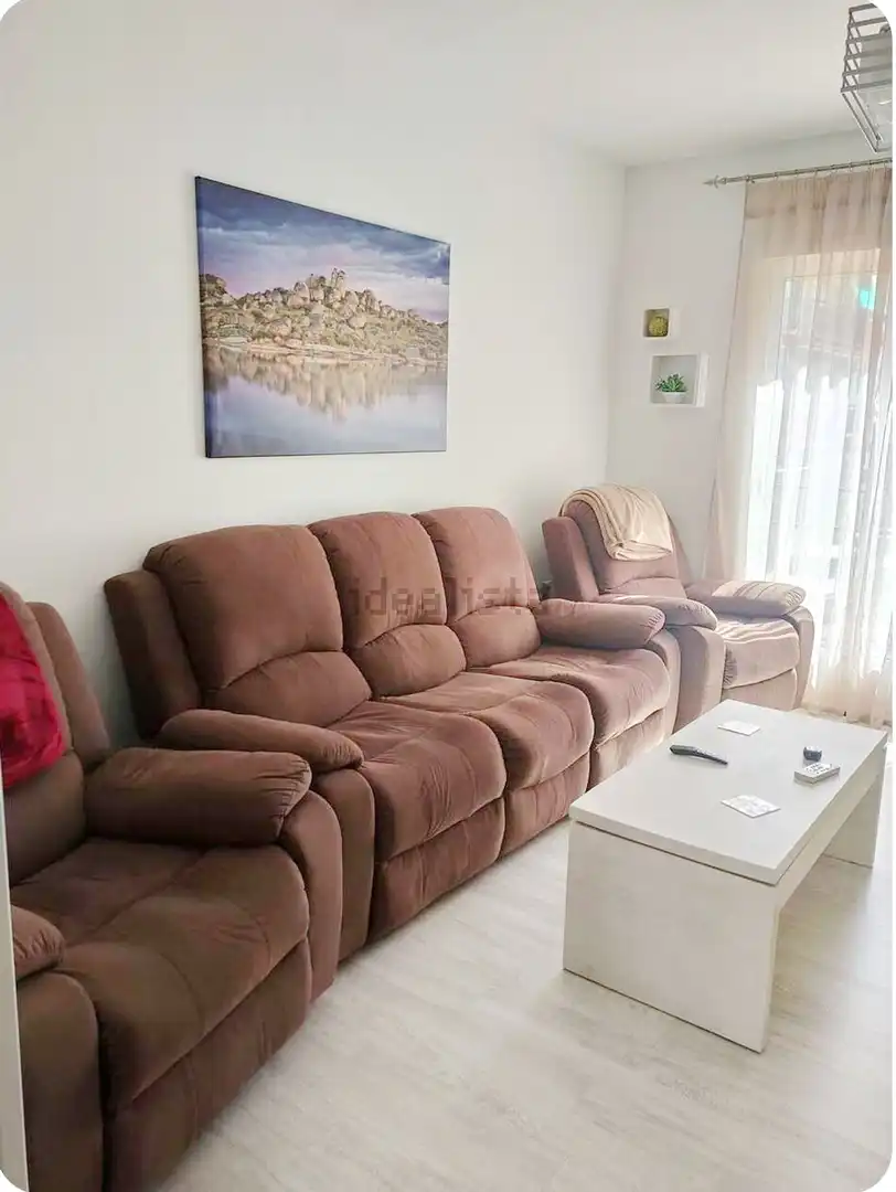 Wohnzimmer von Wohnung zur Miete in Cáceres mit Klimaanlage, Heizung und Terrasse