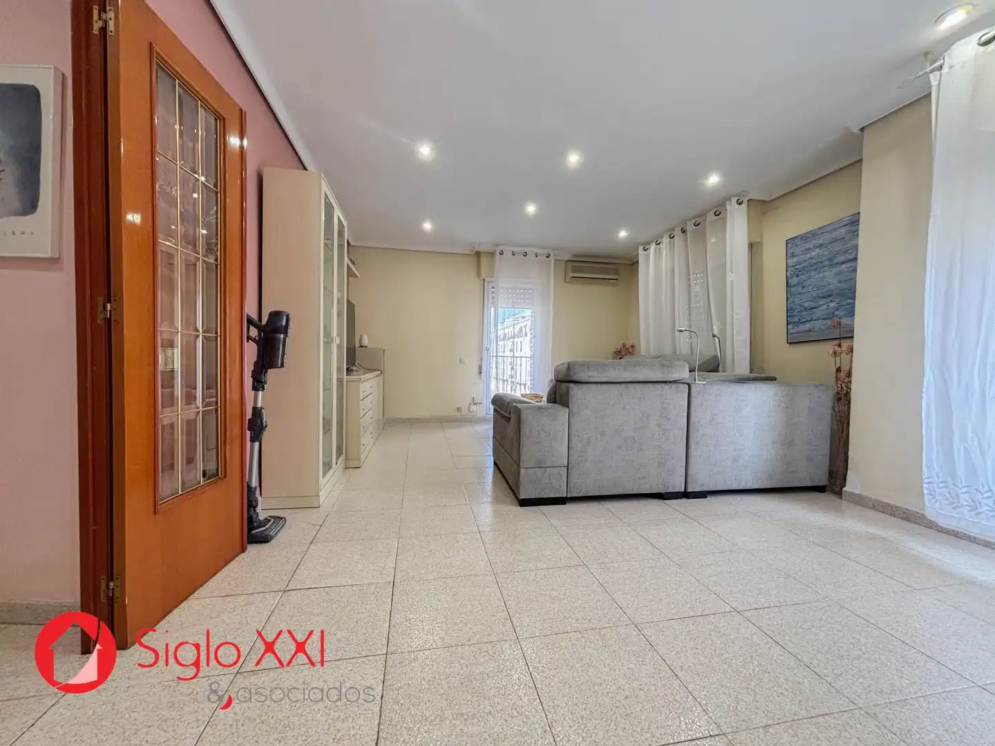 Sala de estar de Piso en venta en Almazora / Almassora con Aire acondicionado, Trastero y Balcón