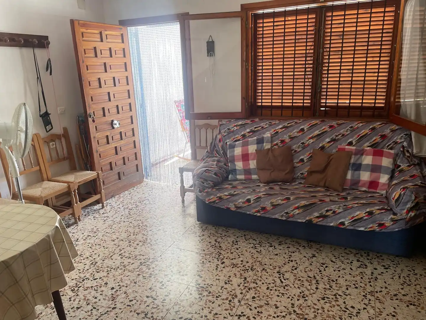 Sala d'estar de Casa adosada en venda en Mazarrón amb Terrassa i Balcó