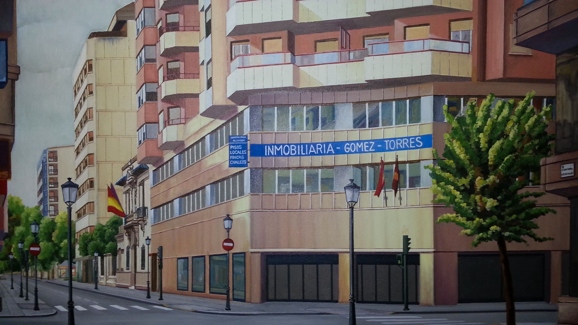 Vista exterior de Pis de lloguer en  Albacete Capital amb Aire condicionat, Calefacció i Moblat