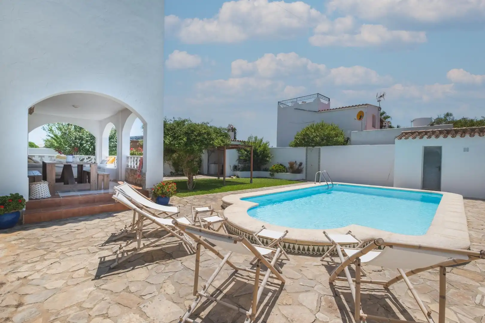 Swimming pool of Country homes for sale in Barbate  with Private garden, Terrace and Storage room