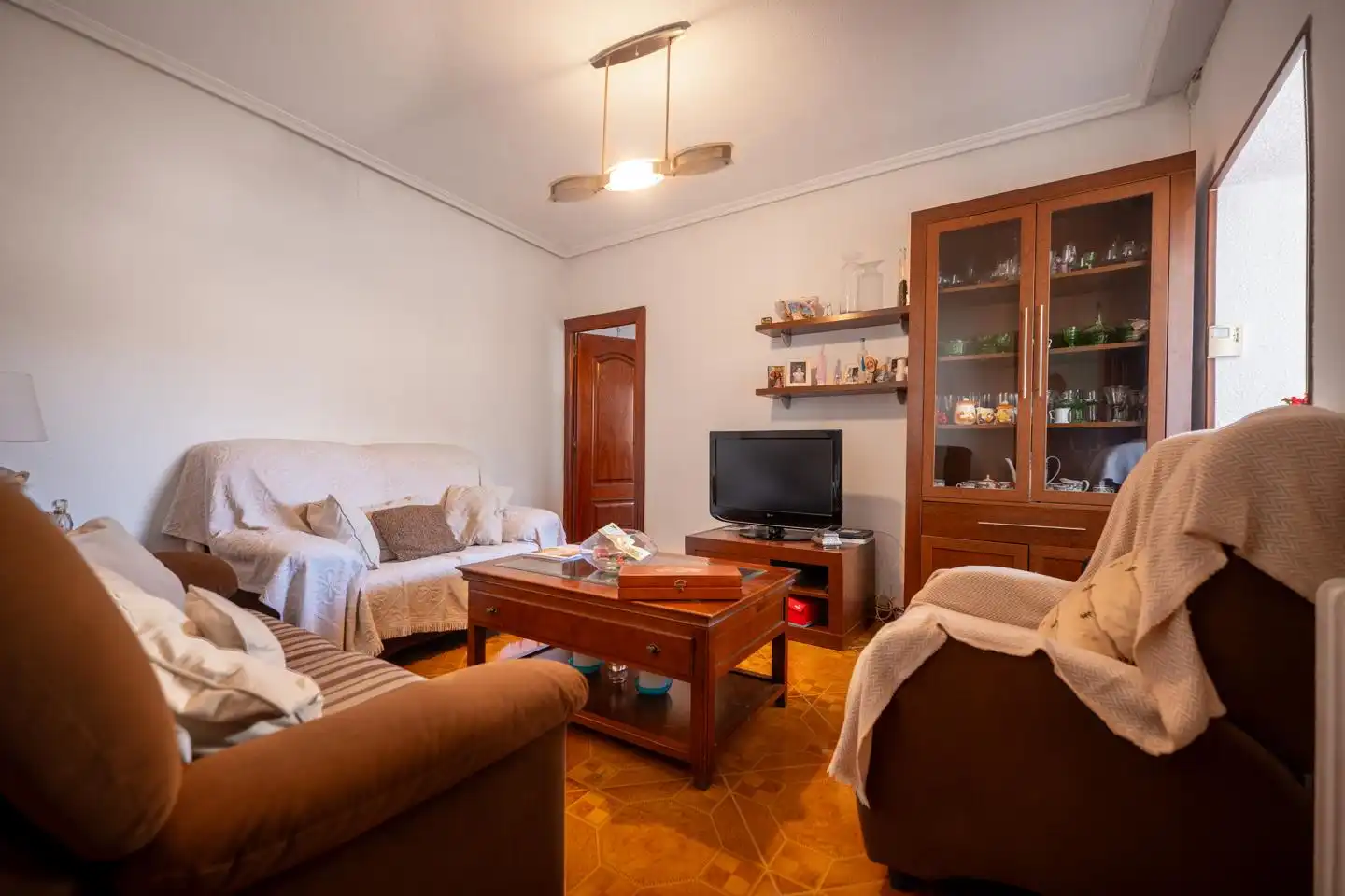 Sala de estar de Piso en venta en Ávila con Calefacción