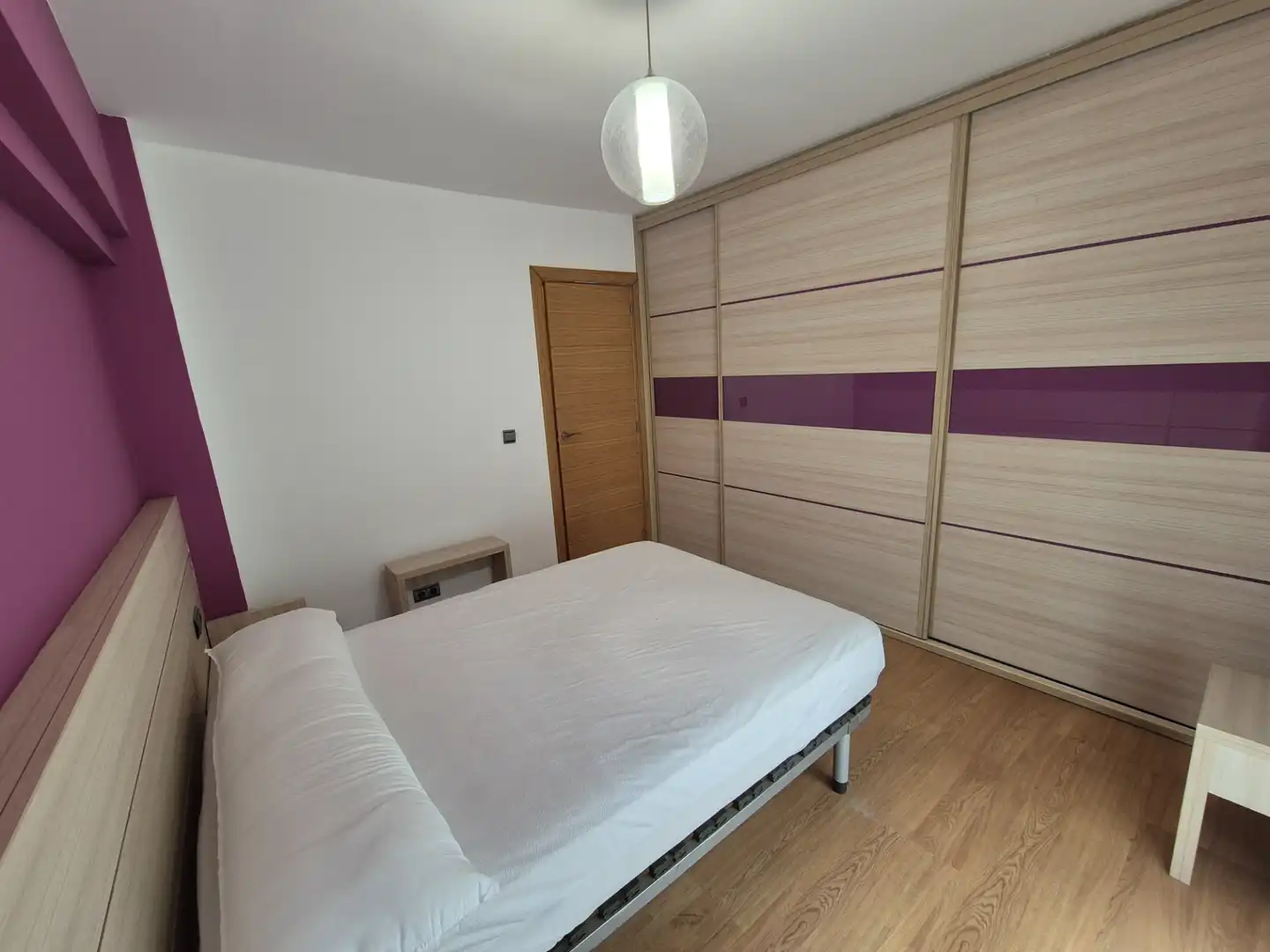 Schlafzimmer von Wohnungen zur Miete in Usurbil mit Heizung, Parkett und Möbliert