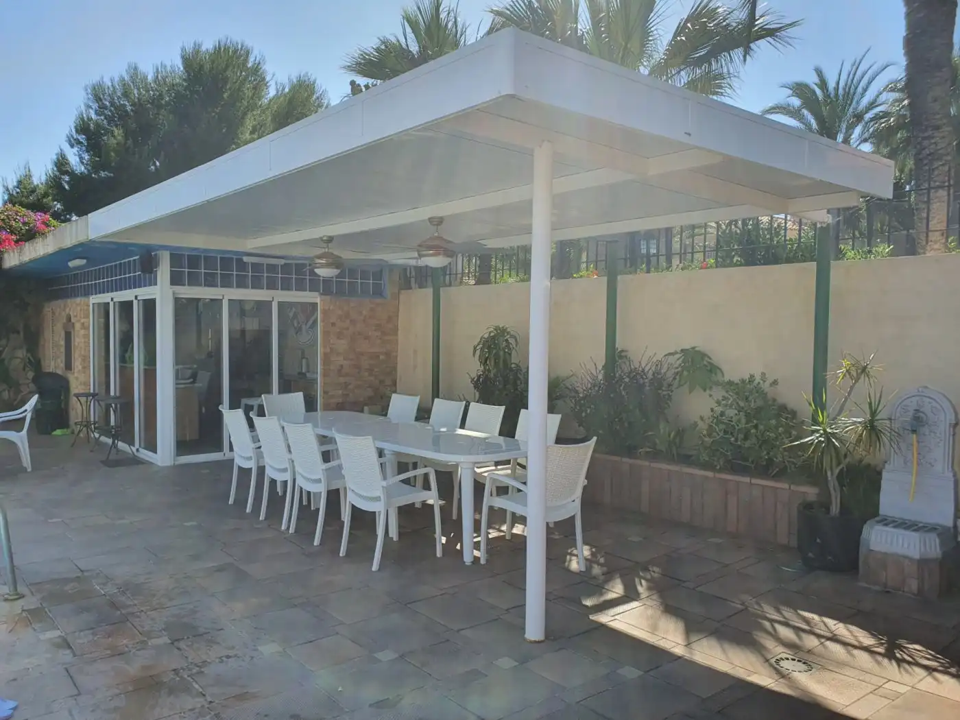 Terraza de Casa o chalet en venta en Benidorm con Calefacción, Jardín privado y Trastero