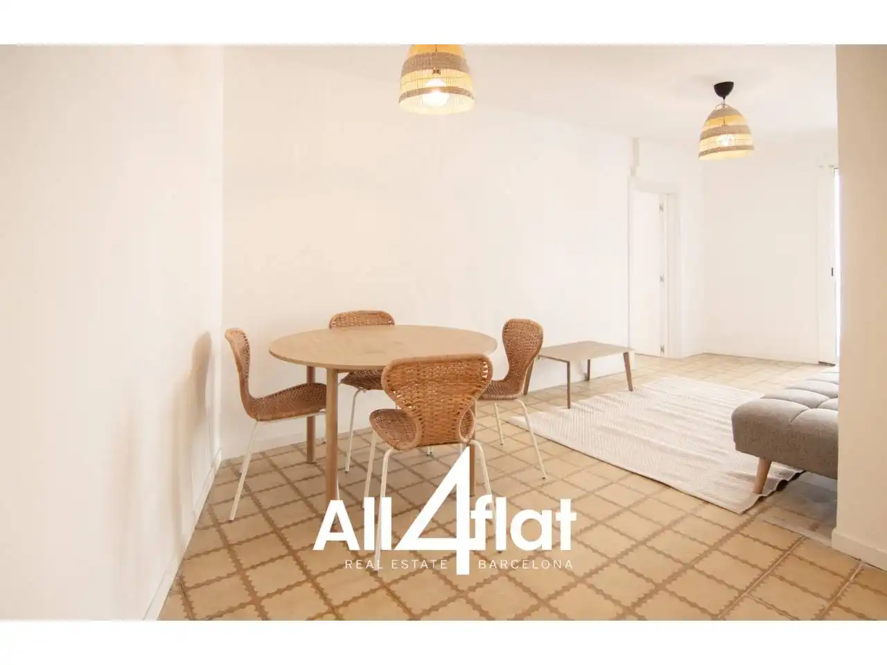Dining room of Flat for sale in Barcelona  with Air Conditioner