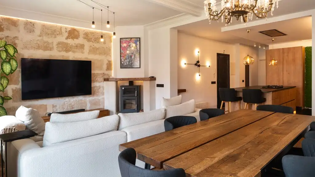 Comedor de Apartamento en venta en  Palma de Mallorca con Aire acondicionado, Calefacción y Amueblado