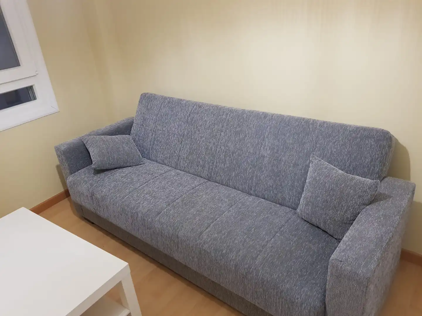 Sala de estar de Piso de alquiler en Roquetas de Mar con Aire acondicionado, Calefacción y Parquet
