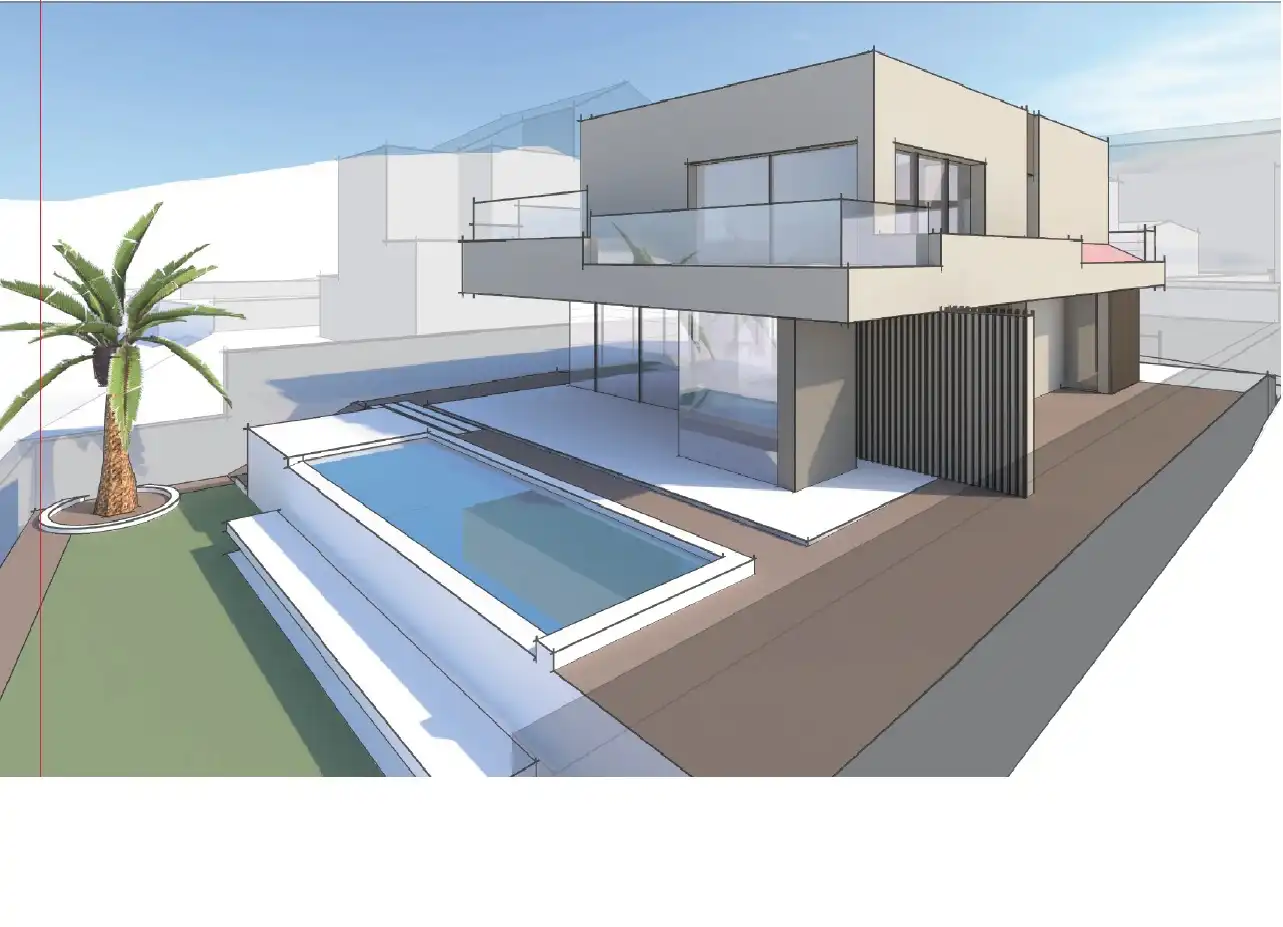 Piscina de Residencial en venta en Santa Brígida