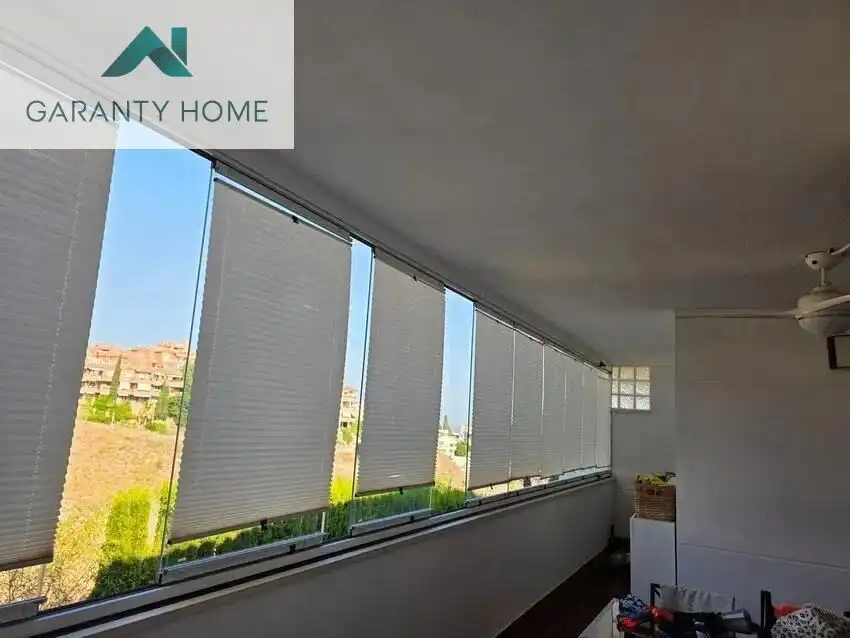 Terraza de Piso de alquiler en Fuengirola con Aire acondicionado, Jardín privado y Terraza