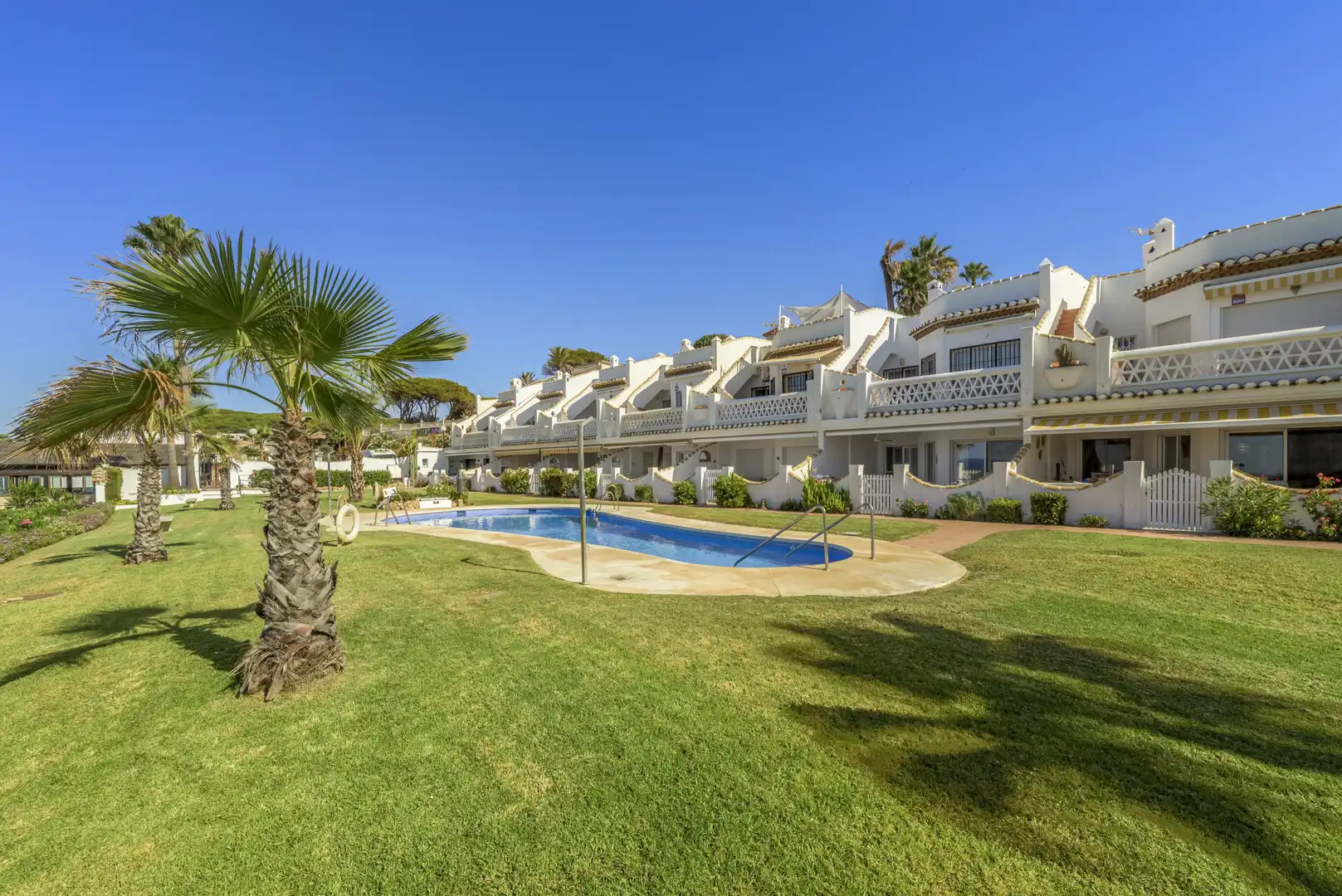Jardí de Àtic en venda en Mijas amb Aire condicionat, Terrassa i Piscina